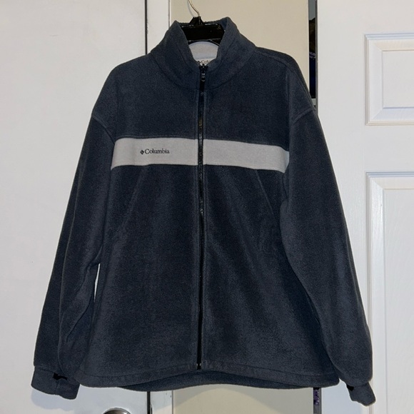 Columbia Men’s Fleece Coat Size Large - Picture 2 of 4